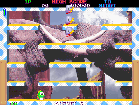 Bubble Memories: The Story Of Bubble Bobble III (Ver 2.3J 1996+02+07) Screenshot 1